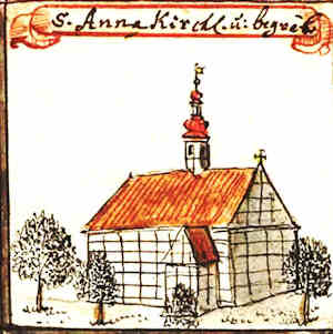 S. Anna Kirchl. u. begreb. - Kościół cmentarny św. Anny, widok ogólny